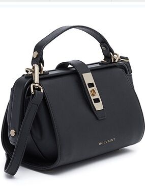 ❤️ BOLVAINT”HOST PICK” ELOISE NOIR CLASPED BAG